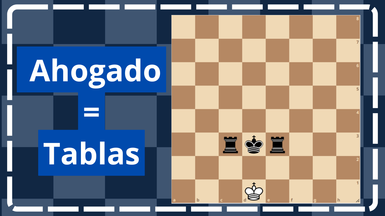 ahogado ajedrez quien gana