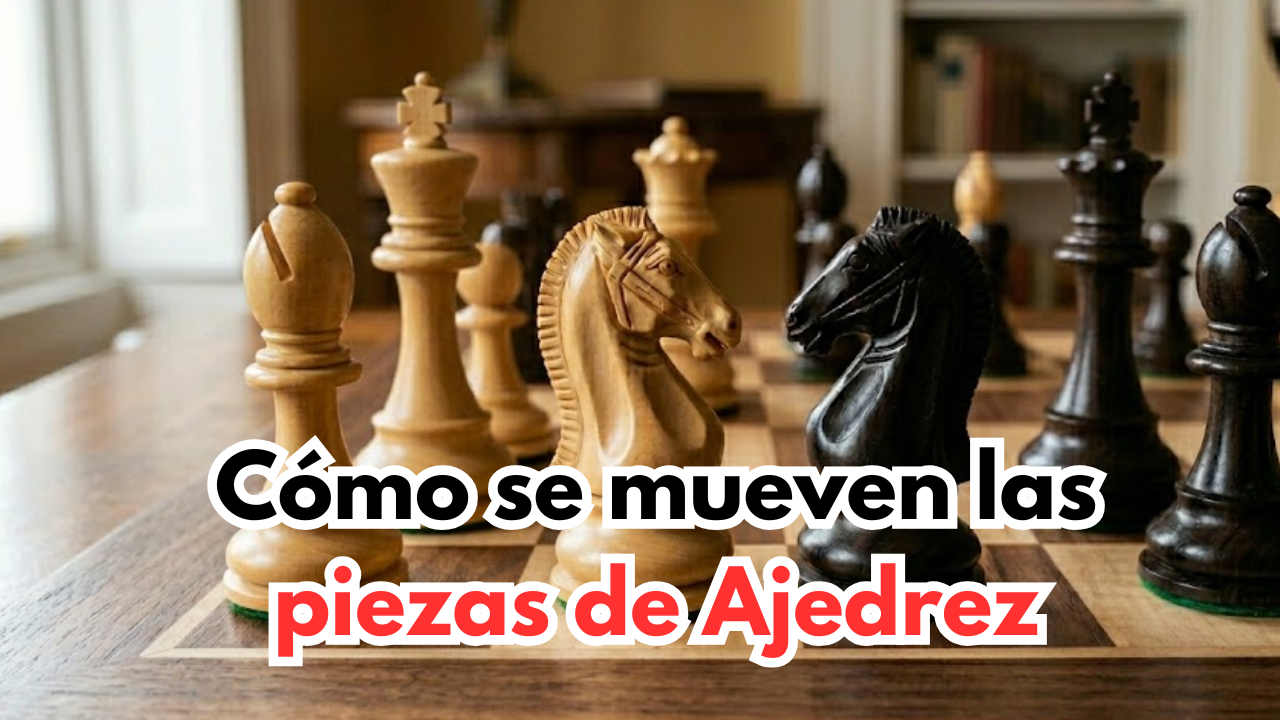 cómo se mueven las piezas de ajedrez